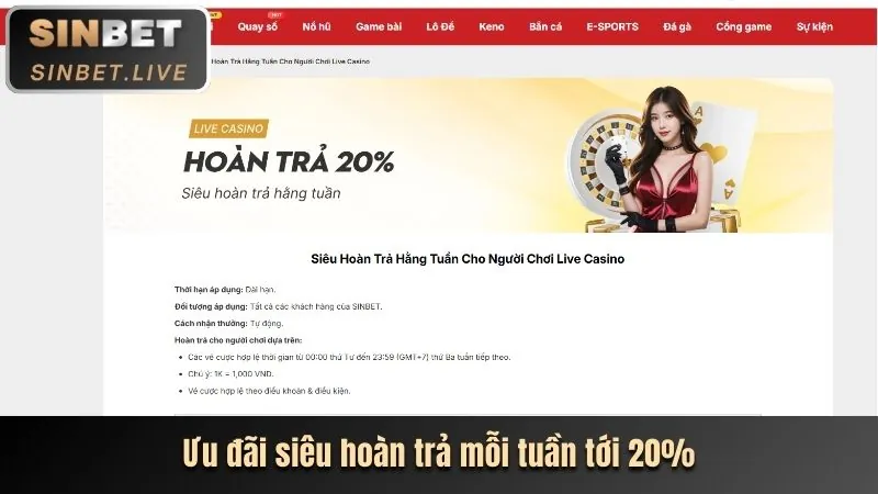 Thưởng sinh nhật S26BET